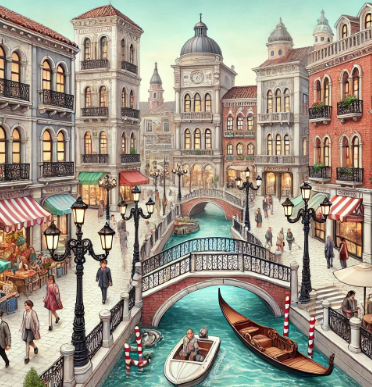 김포 라베니체광장 사진