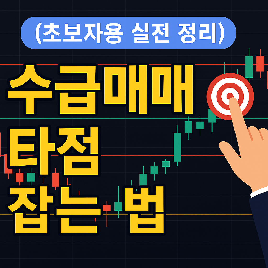 수급매매 타점 잡는 법|외국인·기관 따라가는 실전 매매 공식 관련 사진