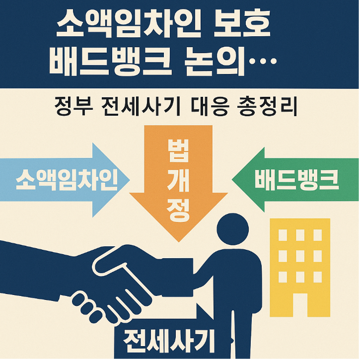 소액임차인 보호 강화부터 배드뱅크 논의까지