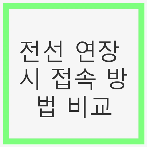 스크류 타입 커넥터