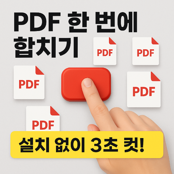 ILovePDF PDF 합치기 썸네일 이미지입니다.