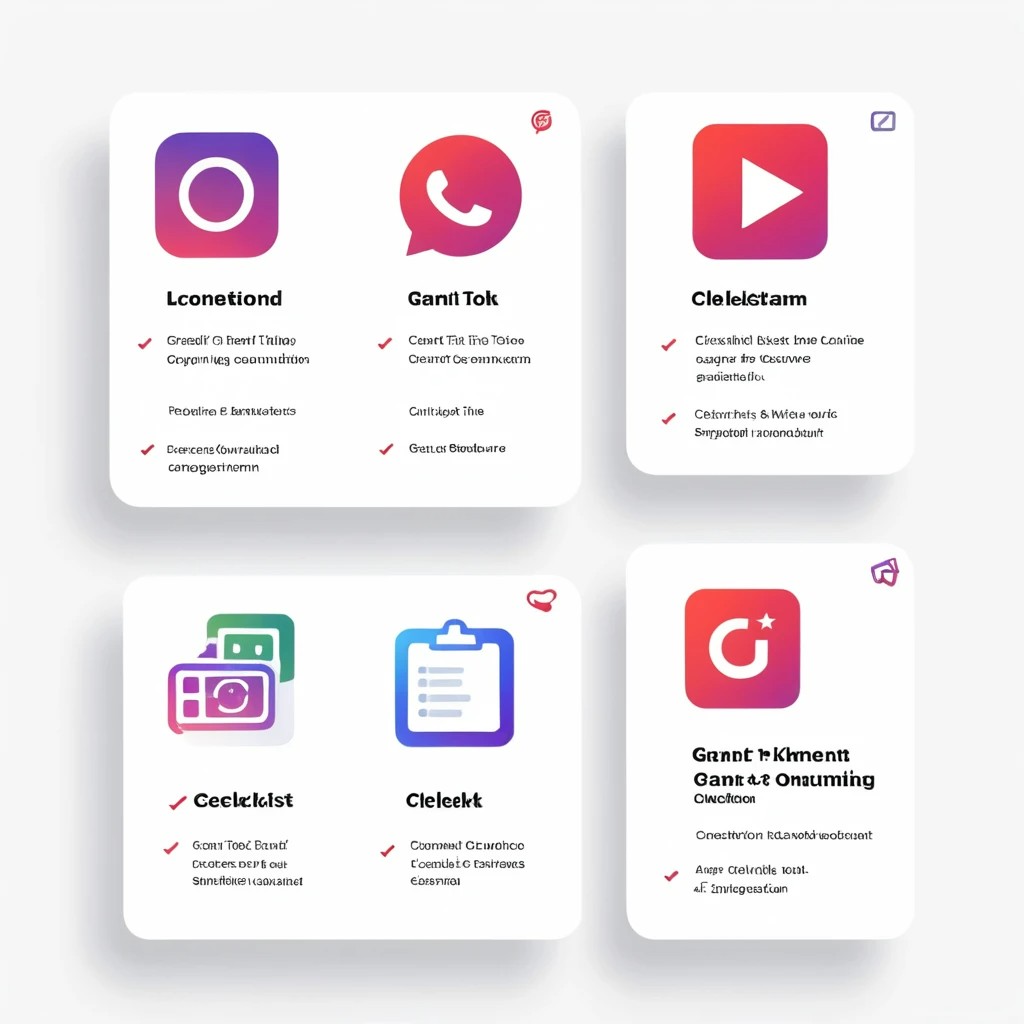 여러종류의 SNS 이모티콘.