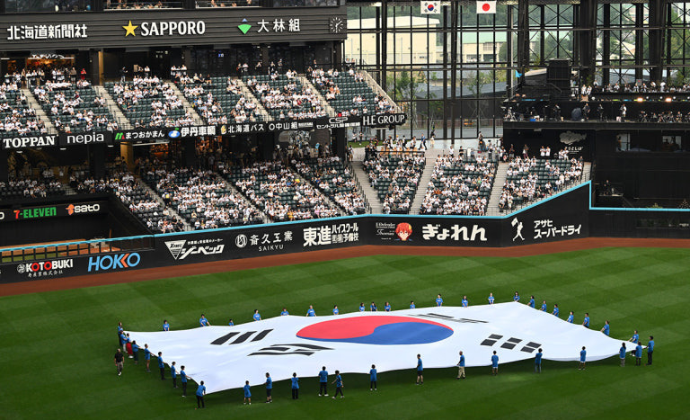 야구 레전드 매치 한일전 완승 한일 드림플레이어즈게임