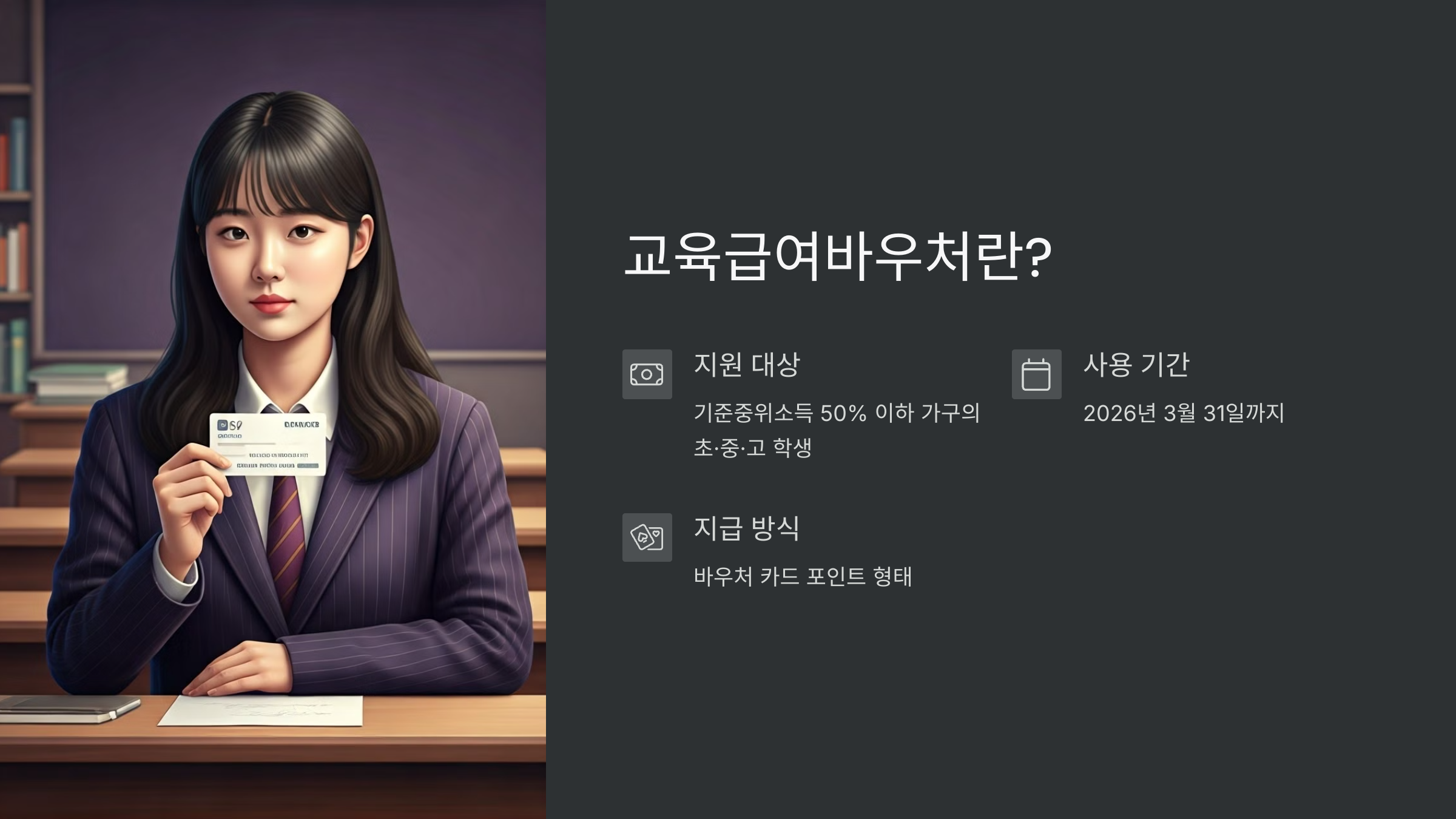 교육급여바우처 사용처