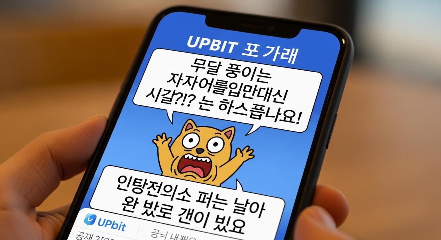 업비트 밈 뜻