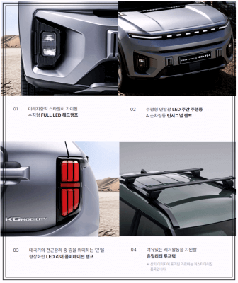 토레스EVX(출처 : KG모빌리티)