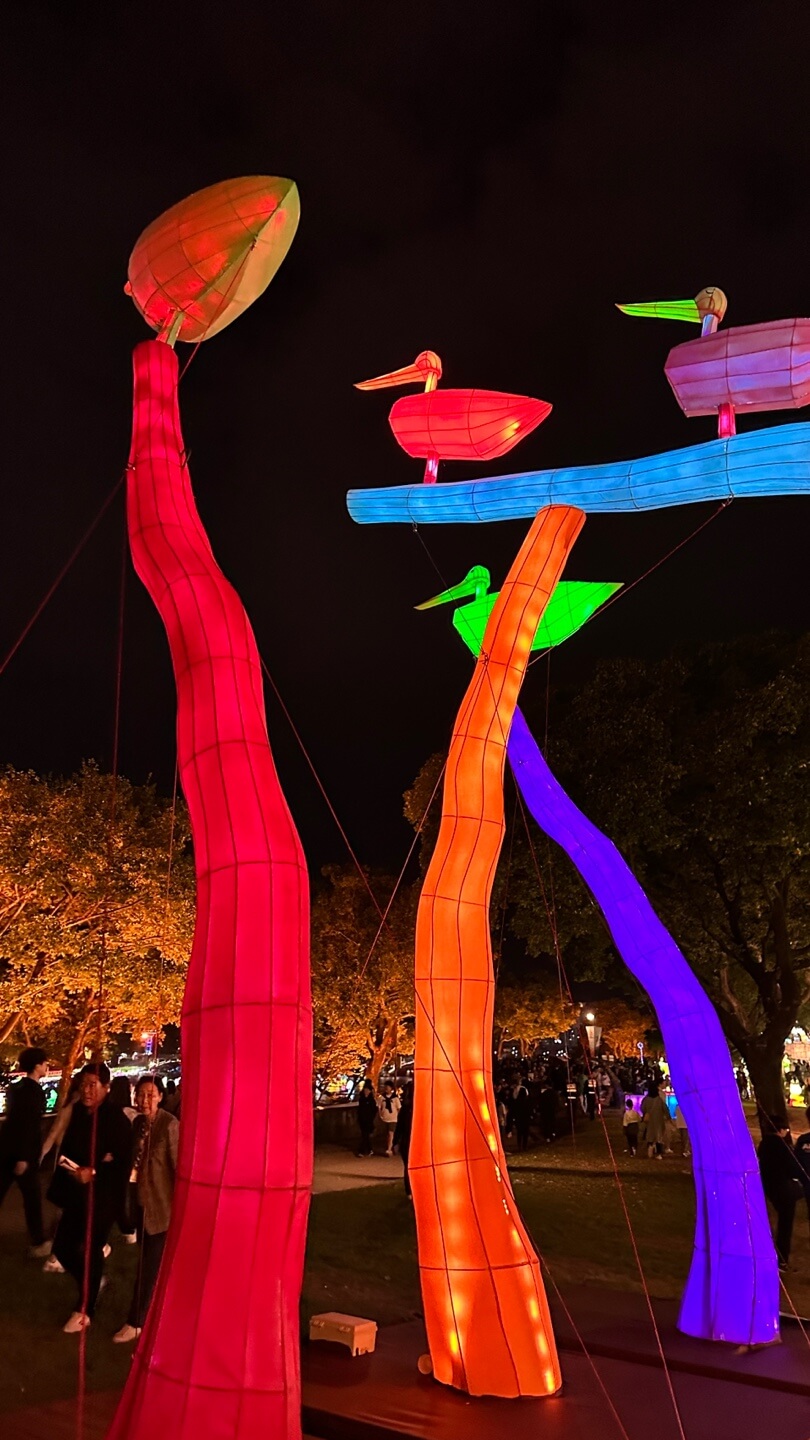 진주남강유등축제 분위기