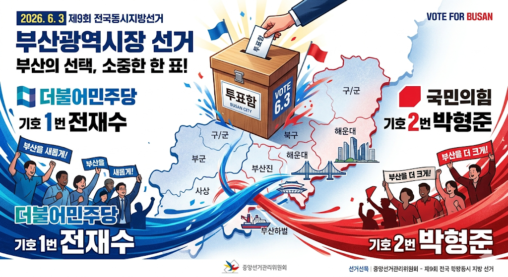 6.3 지방선거 부산시장 지지율 최신 여론조사 결과, 흐름 알아보기