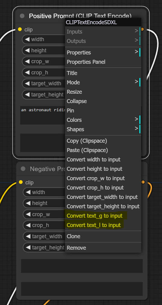 CLIP 을 입력으로 전환1