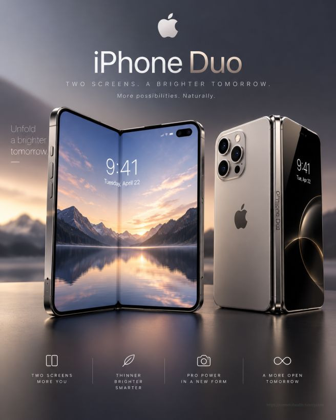 아이폰 폴더블 사전예약 언제? iPhone Duo 10월 16일 오후 9시&middot;출시일 10월 23일 총정리