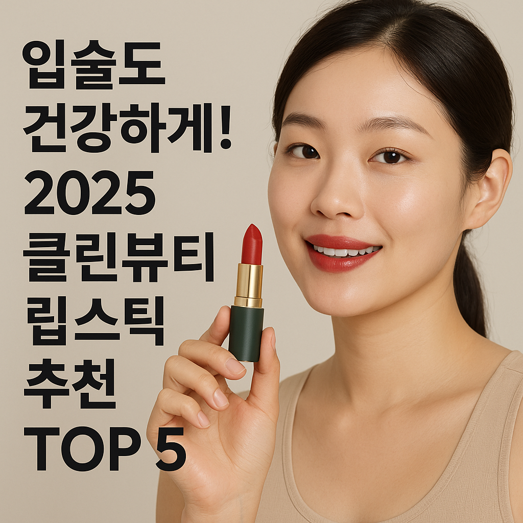 클린뷰티 립스틱