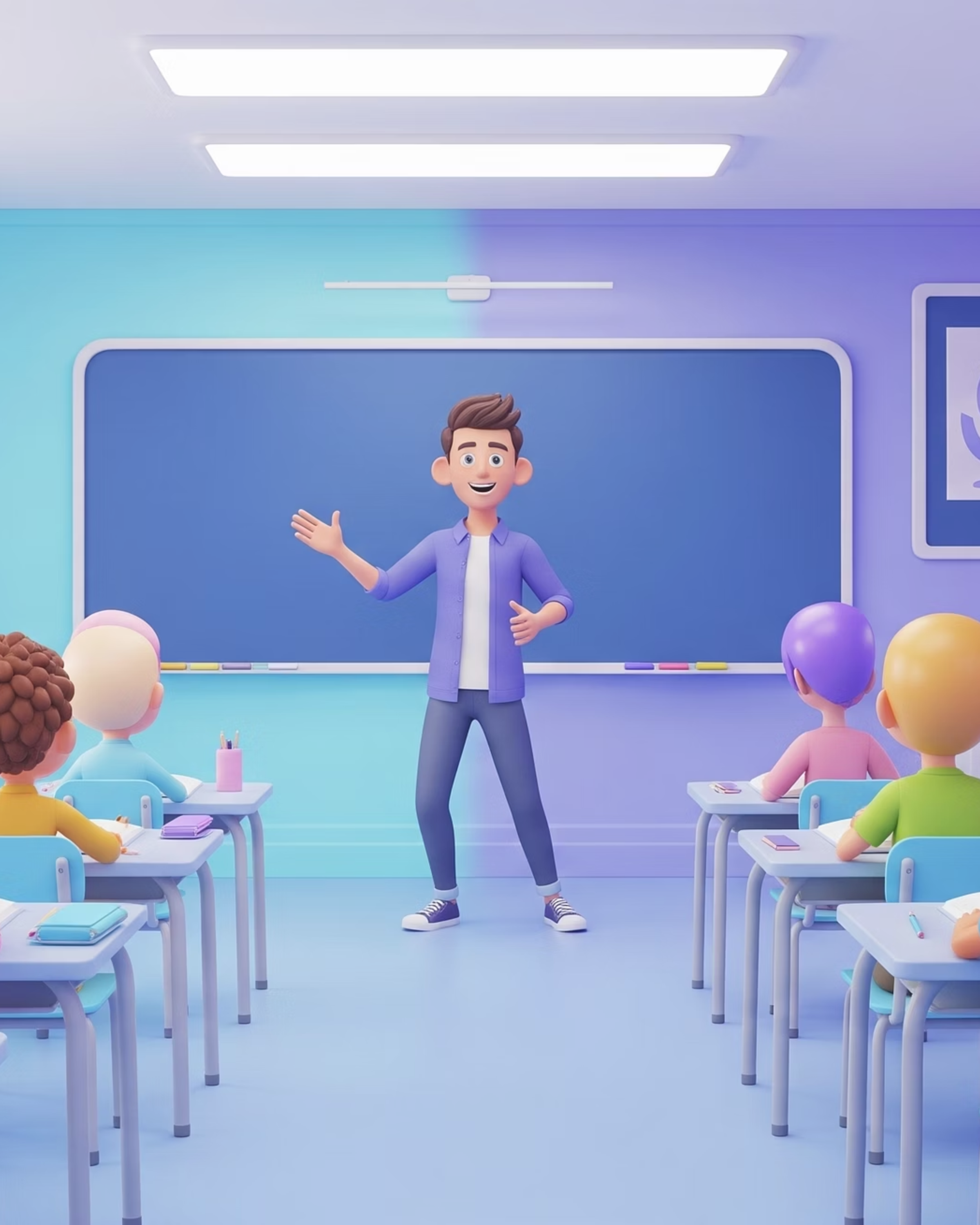 강의실을 사로잡는 AI 강사의 멘트 템플릿