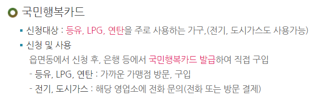 국민행복카드-사용방법