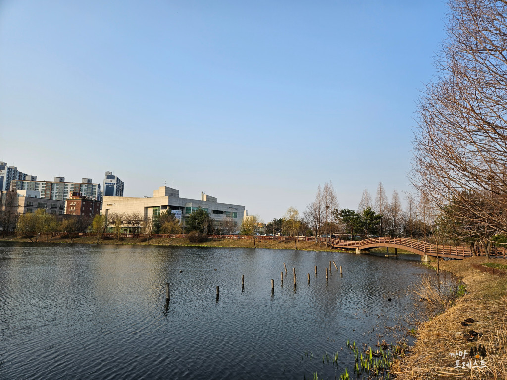 봉담호수공원 풍경