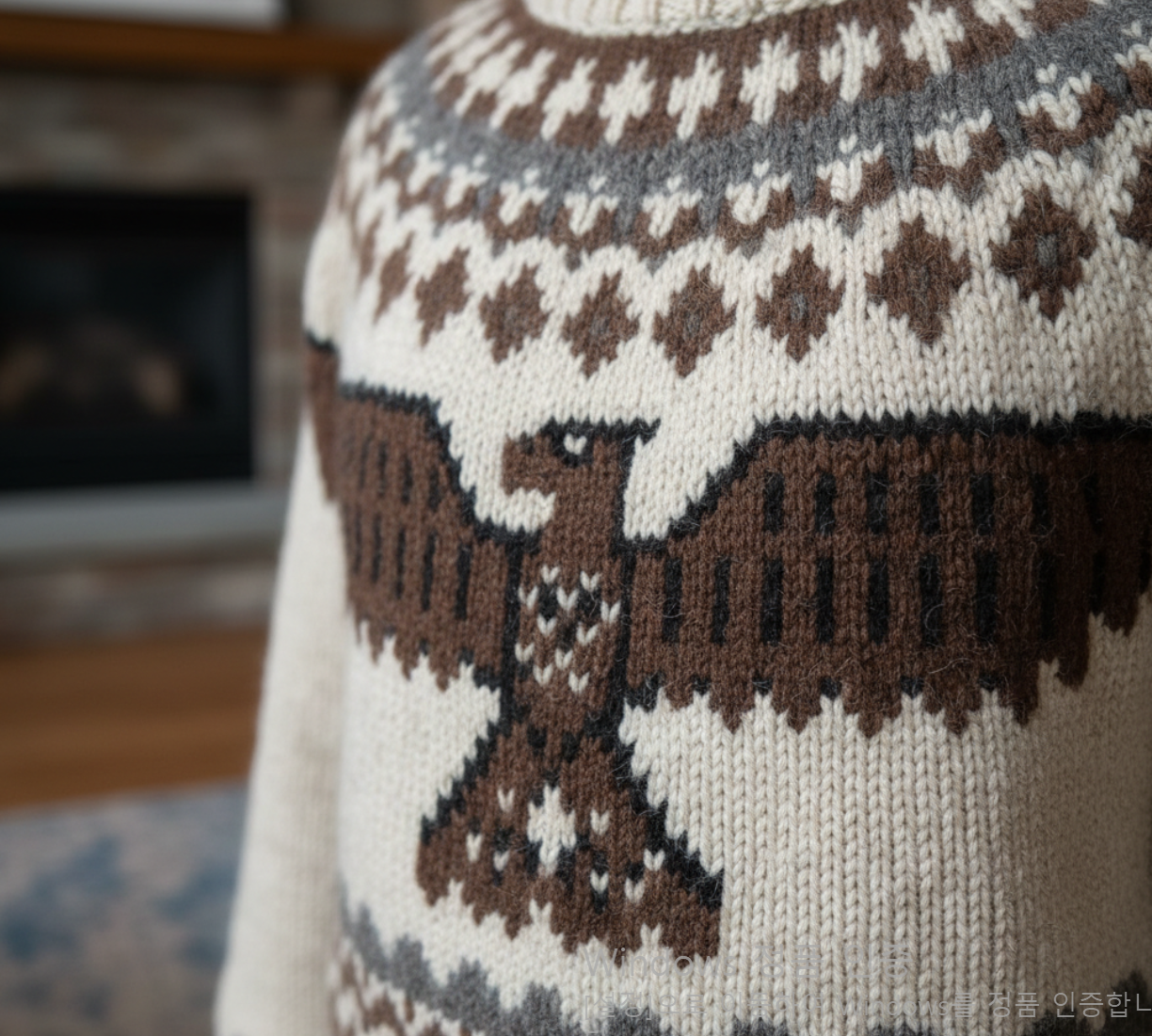 코위찬(Cowichan) 스웨터의 핵심 특징