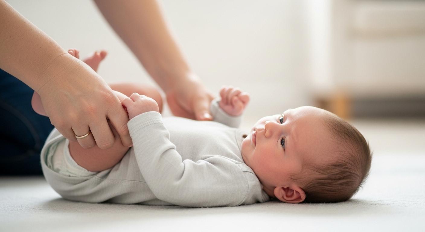 신생아 뒤집기 연습