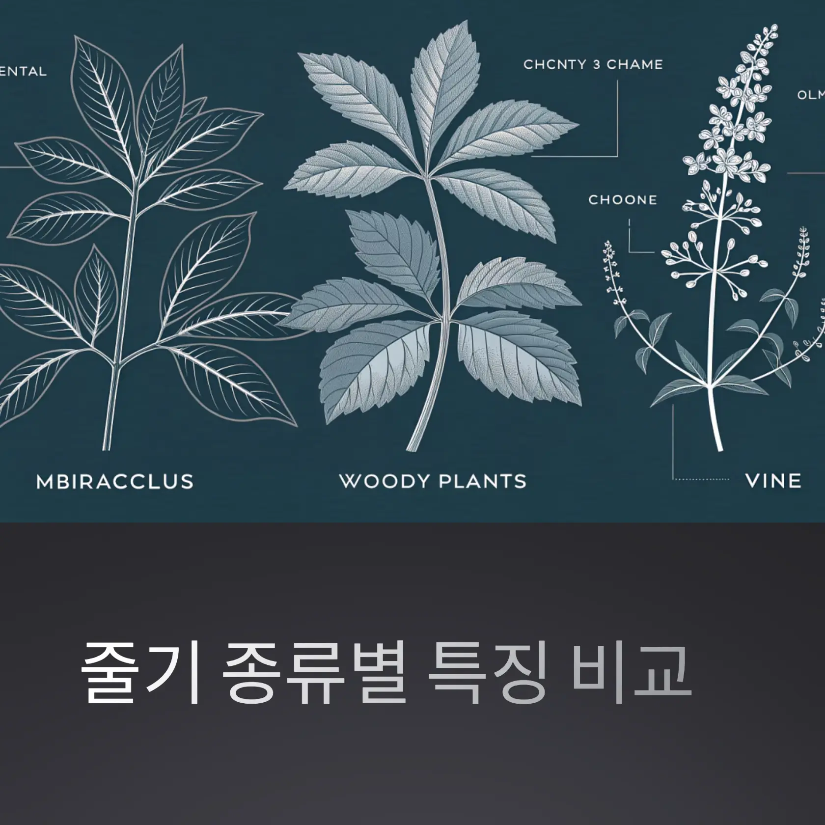 줄기와 뿌리 관계 쉽게 배우고 이해하는 자연 탐구