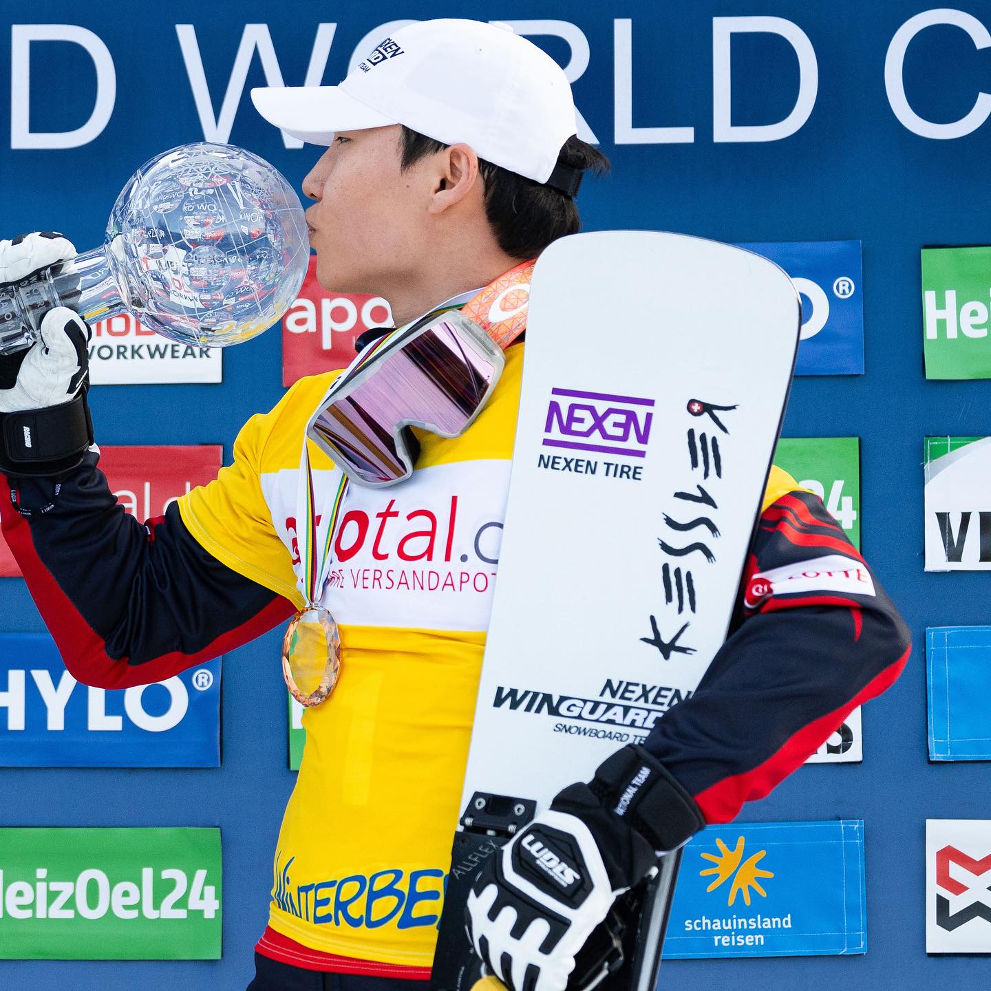 스노보드 이상호 월드컵 평행회전 시즌 1위 우승