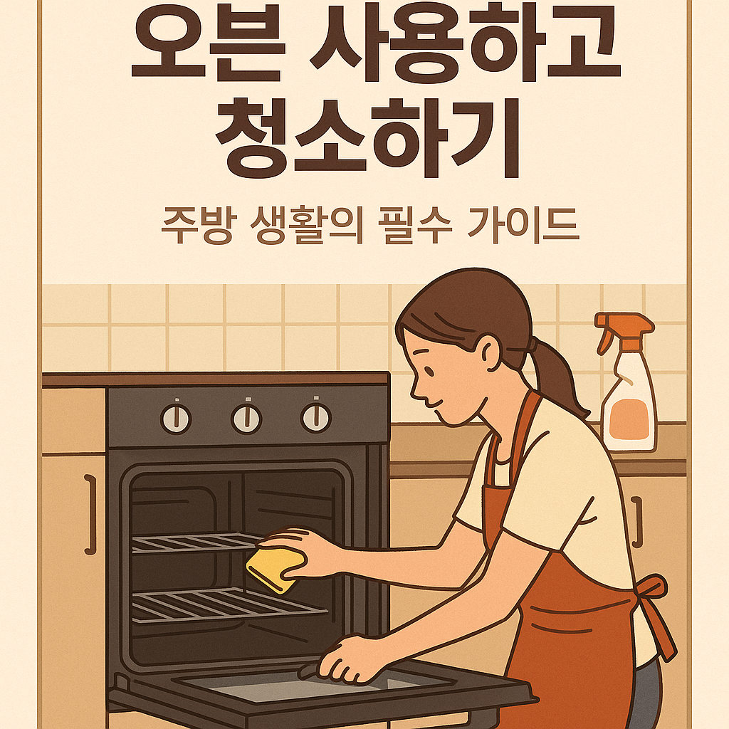 오븐 사용하고 청소하기 &ndash; 주방 생활의 필수 가이드