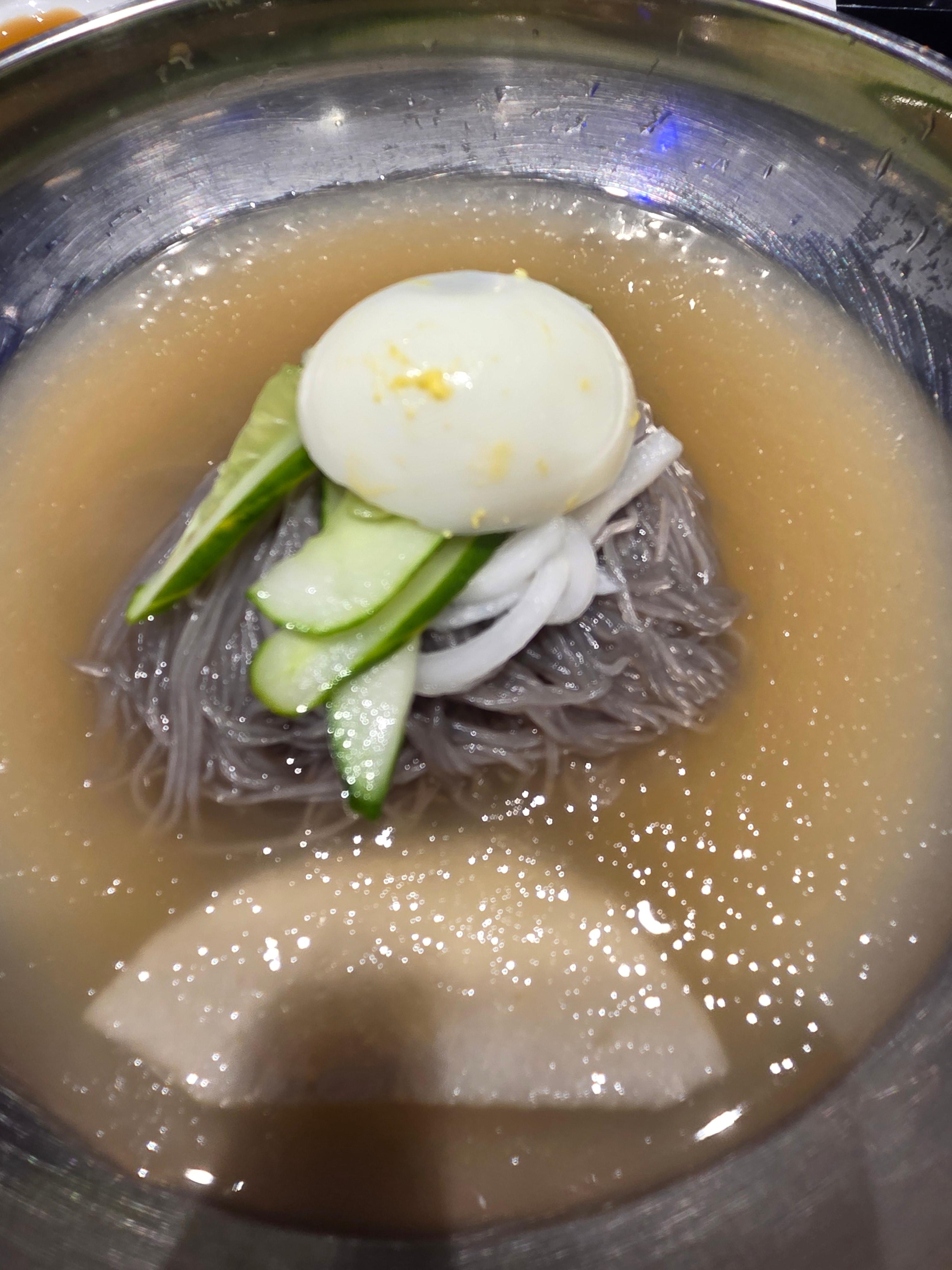 속초코다리냉면 물냉면 한 그릇