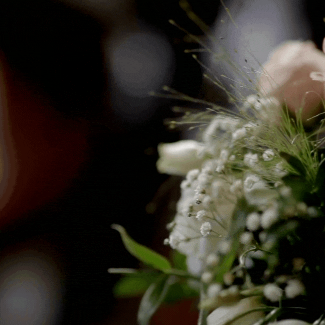 움직이는 생일 축하 문구 이미지 메세지 꽃다발