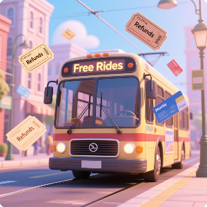 대중교통 무임&middot;환급&middot;정기권 이미지