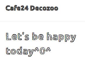 Cafe24 Decozoo