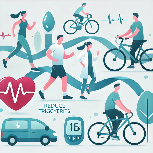 유산소 운동 &ndash; 걷기, 조깅, 자전거 타기