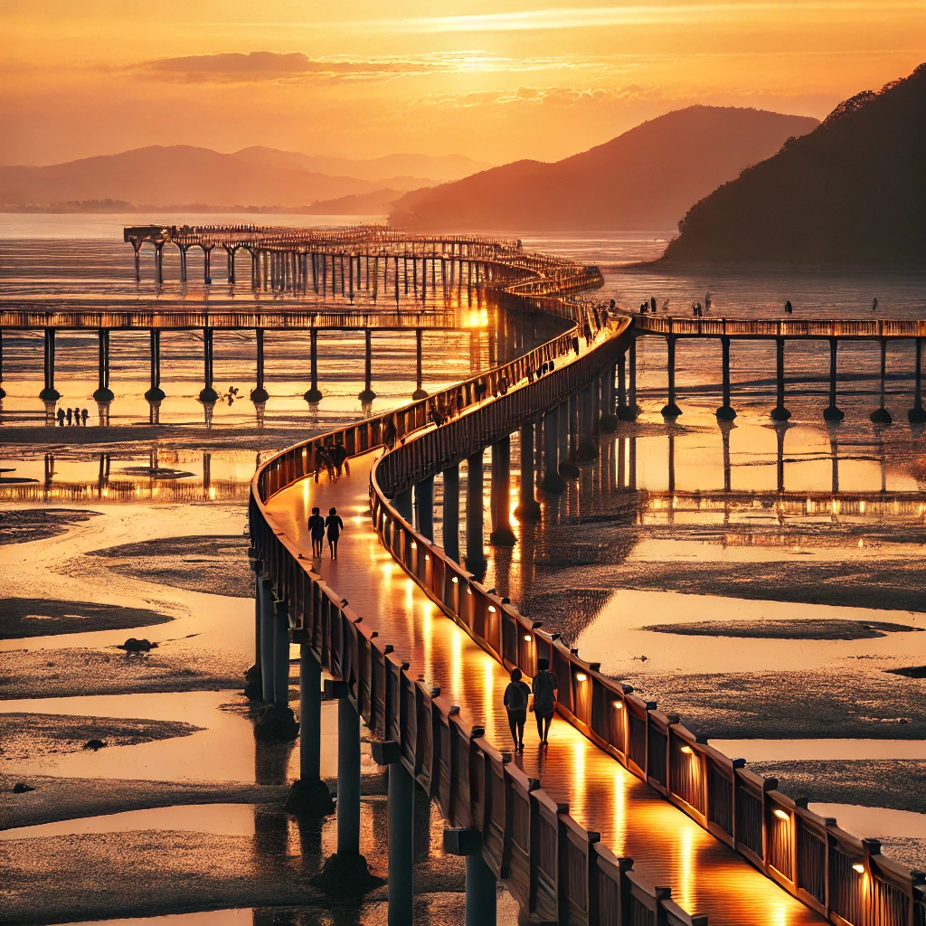 장항 스카이워크(AI 생성이미지)