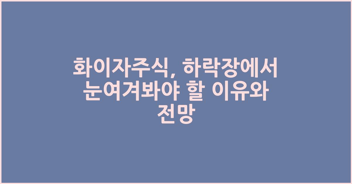 화이자주식