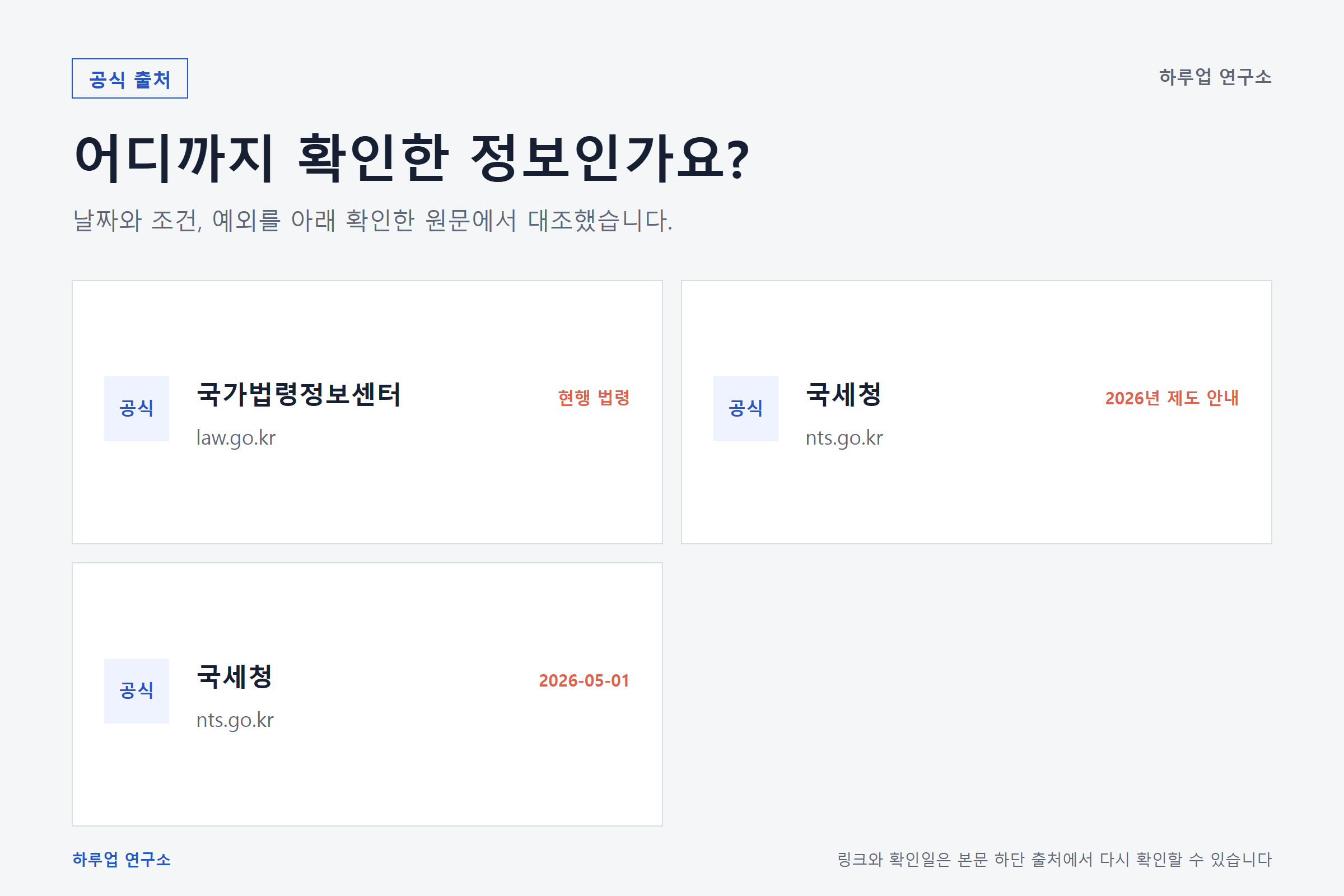 근로장려금 신청 대상과 확인 순서: 반기·정기 구분부터 확인한 출처와 기준일 정보 이미지