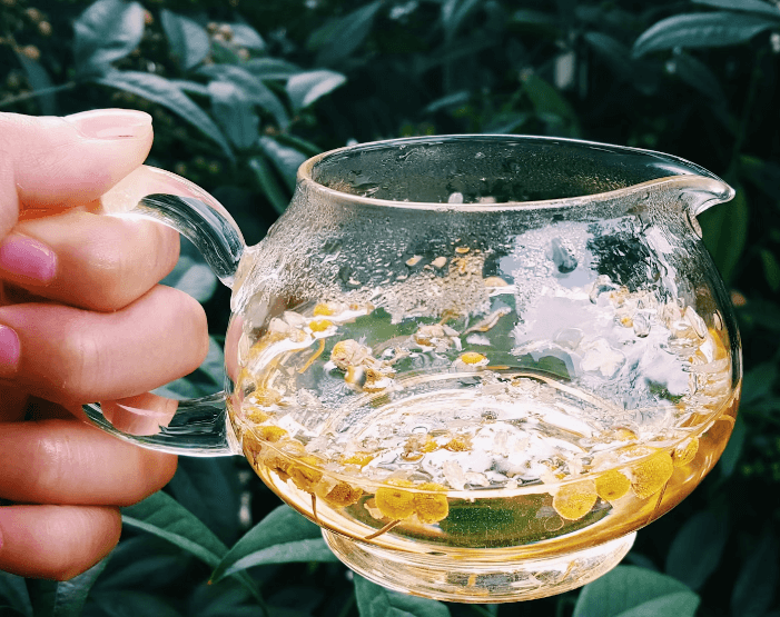 기침에 좋은 차 카모아일 차