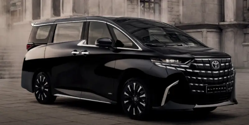 토요타 알파드 전측면