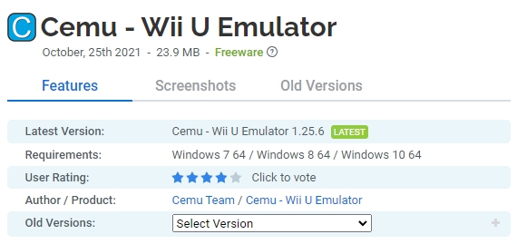 Cemu-Wii-U-Emulator