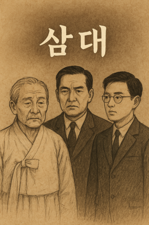 삼대의 세 세대