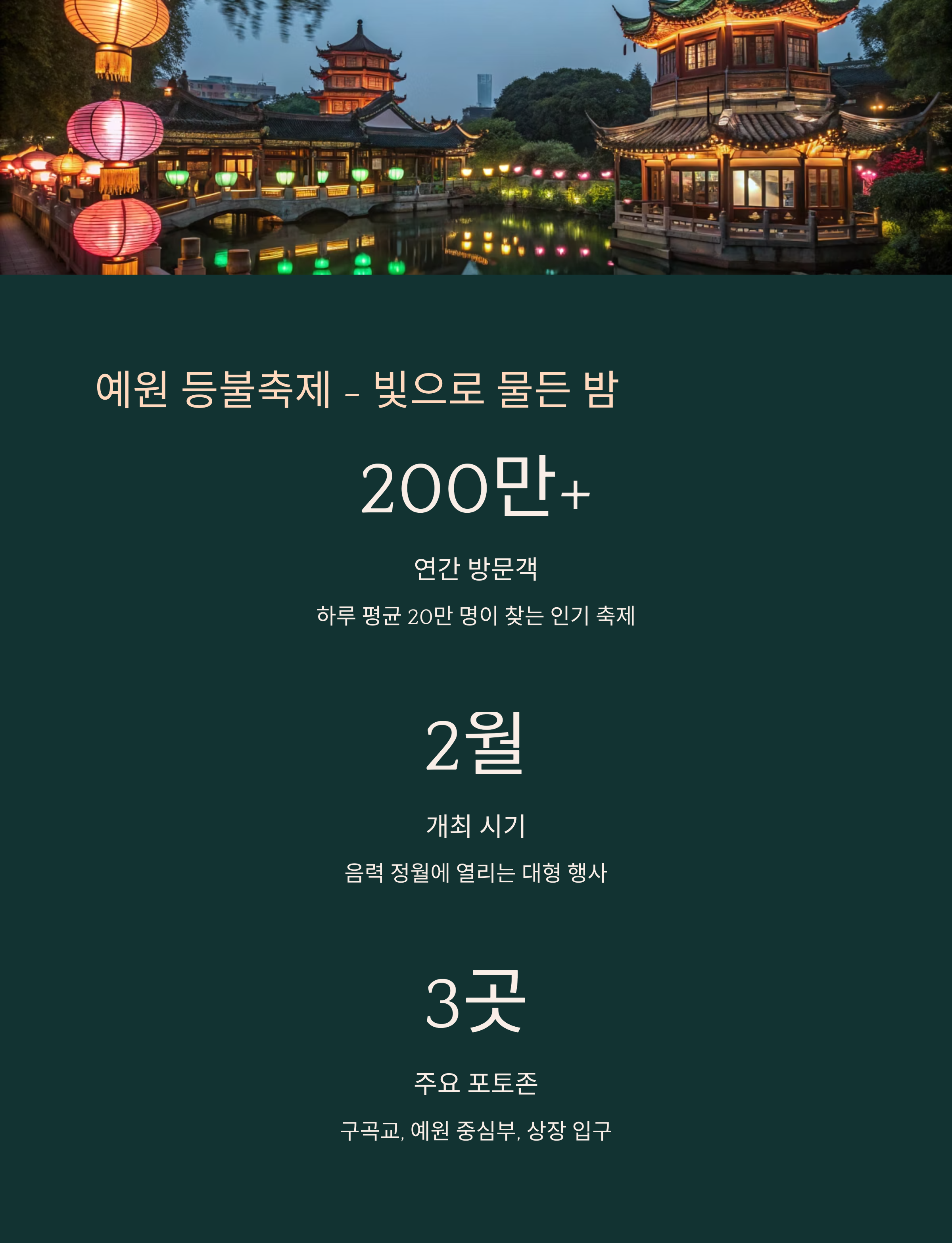 예원 등불축제