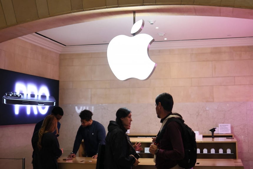 미국 뉴욕 그랜드 센트럴 스테이션의 애플 스토어