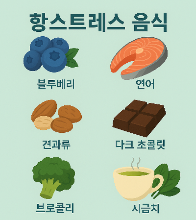 항스트레스 음식