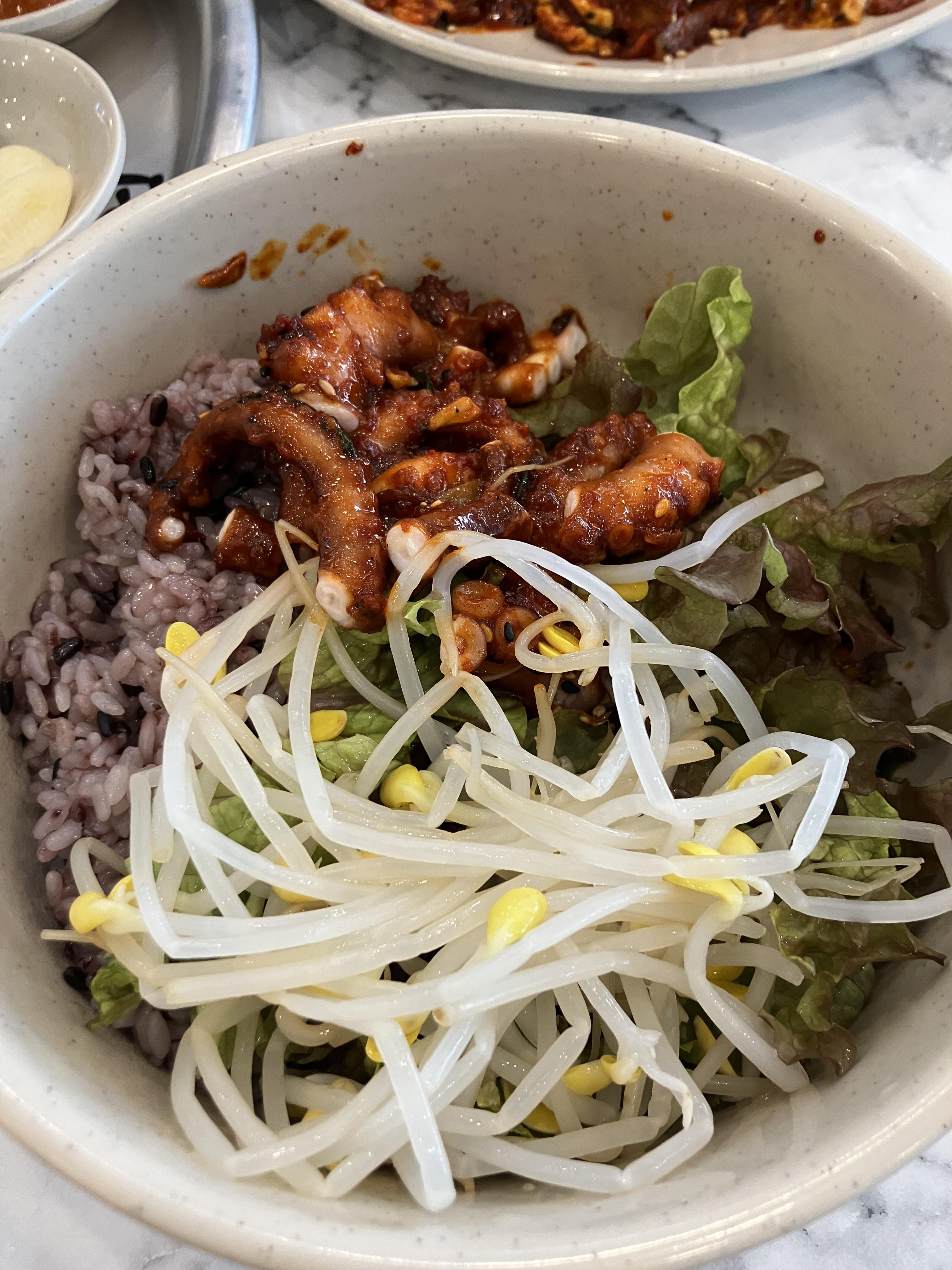 밥도둑 낙지볶음밥