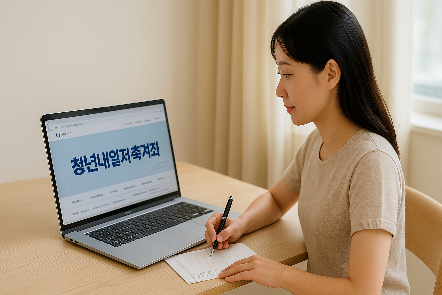 "2025 청년내일저축계좌 신청 조건과 혜택 총정리"