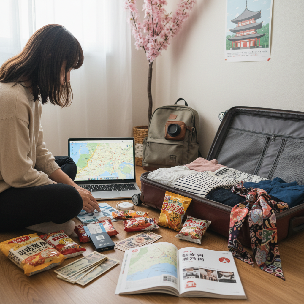일본 여행 준비물