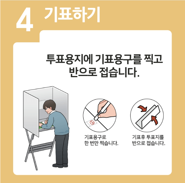 2025 제21대 대선 투표순서