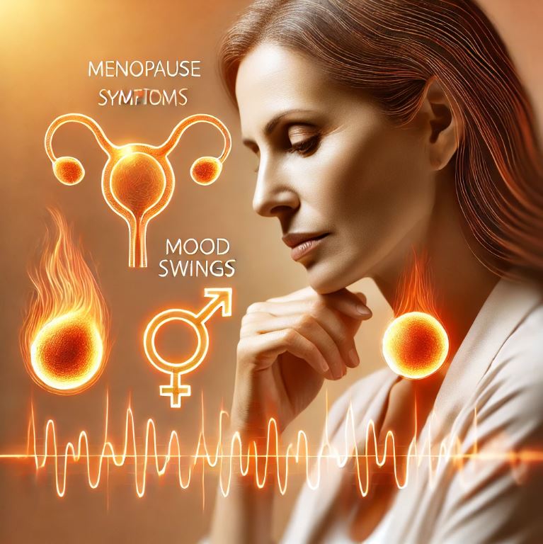 여성 갱년기 증상 관련 사진