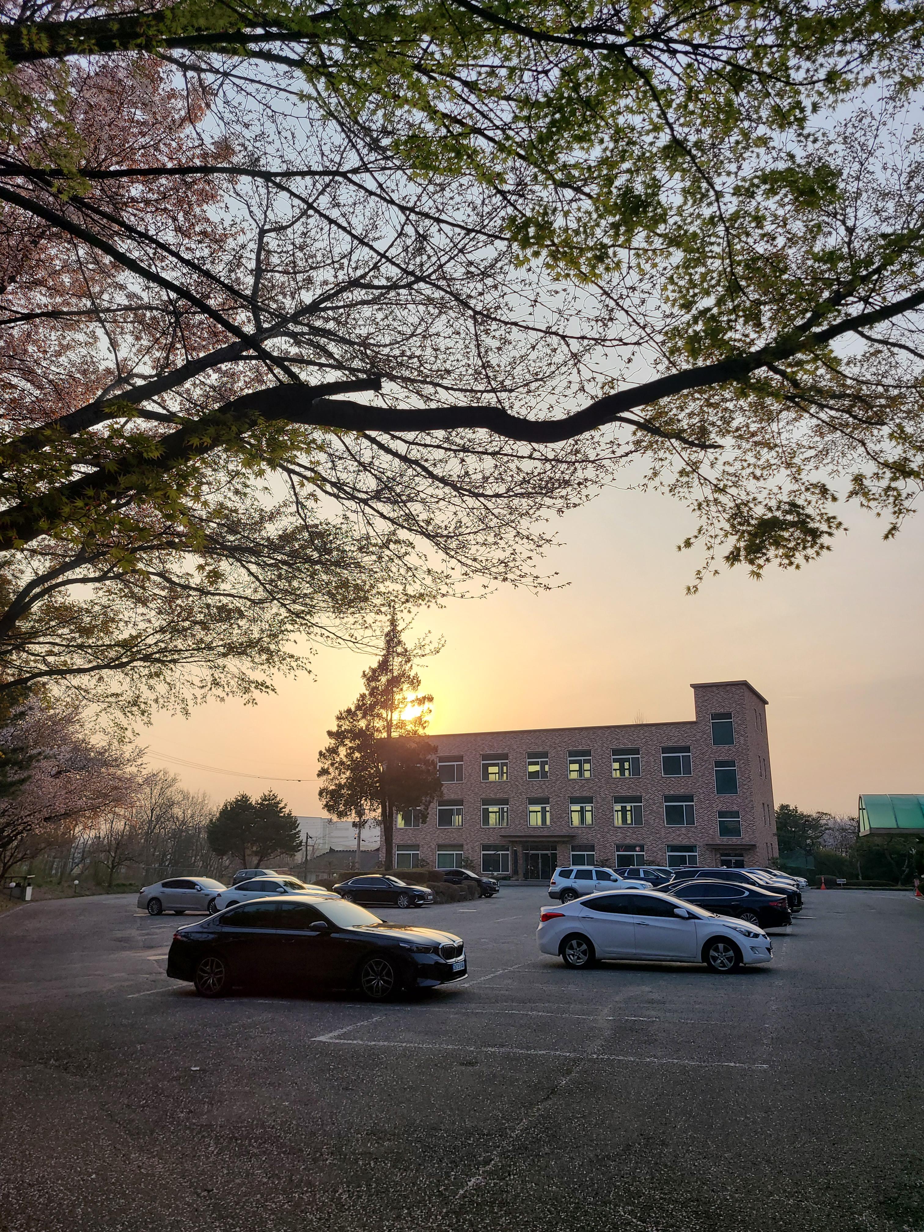 좋은 날씨 행복한 플레이를 마감하는 시간입니다.