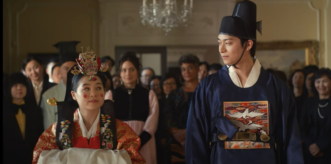 결혼 피로연 한장면