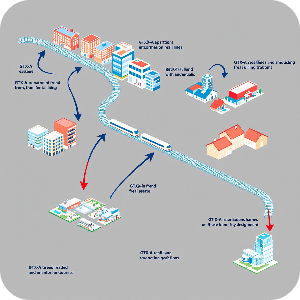 GTX-A.B.C노선과 부동산 시장 연관성 이미지