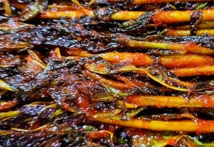 가죽나물고추장장아찌 만드는법