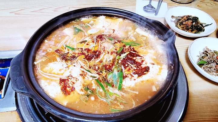 식객 허영만 백반기행 임백천 편 촌두부전골 들기름 두부구이 순두부 손두부 양구 맛집 소개