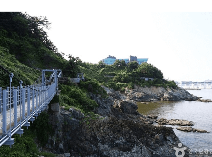 이기대해안산책로사진