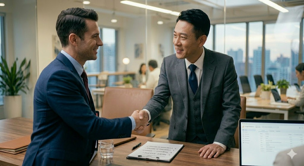professional business handshake closing a deal biz-engpro